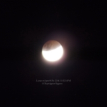 Lunar eclipse-Blood Moon, 8 Oct 2014 1102pm